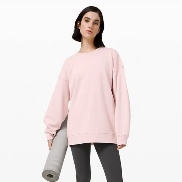 lululemon athletica Sweaters - Lululemon Oversized crew Sweater Sweatshirt 10